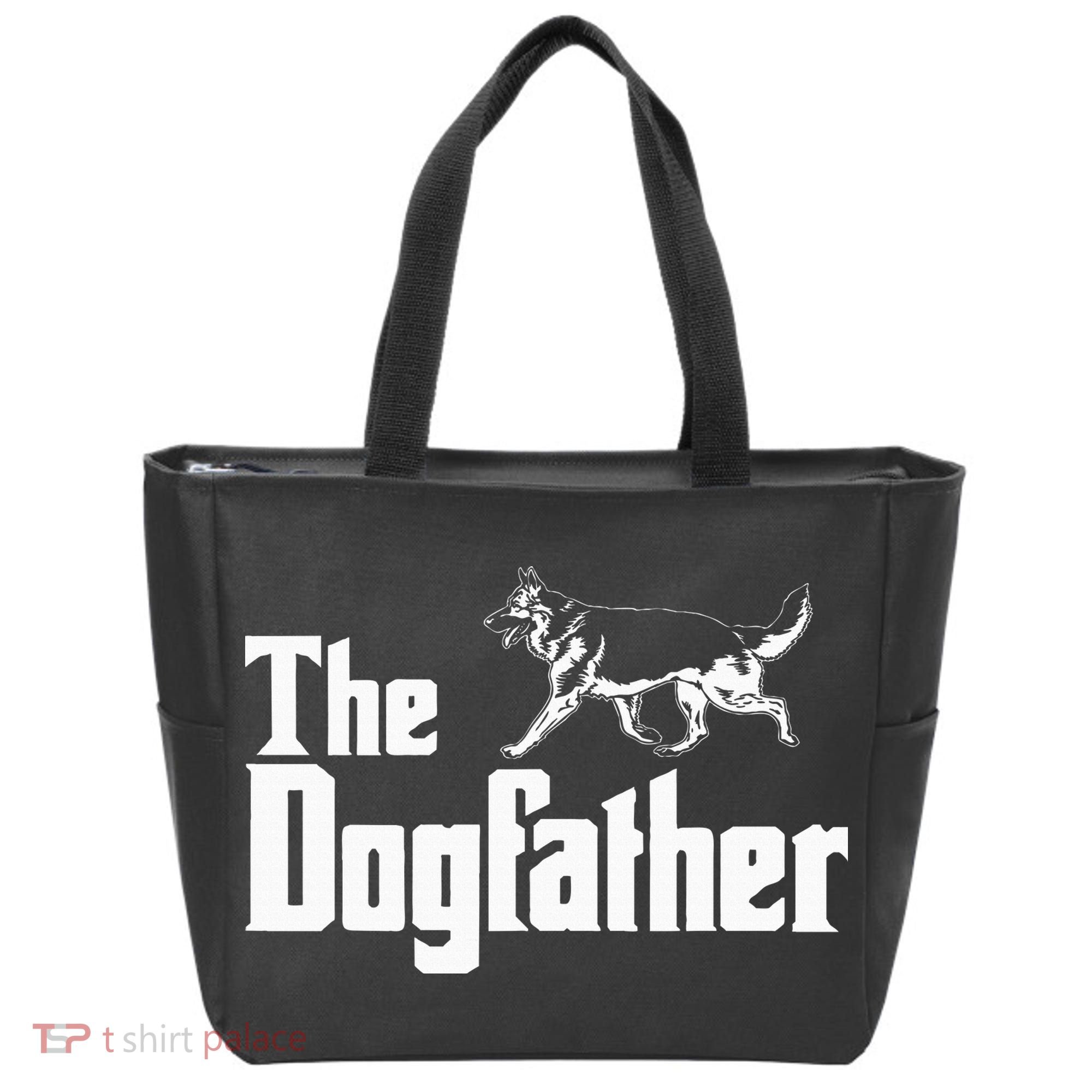 The Dogfather German Shepherd Funny Gift Tote Bag