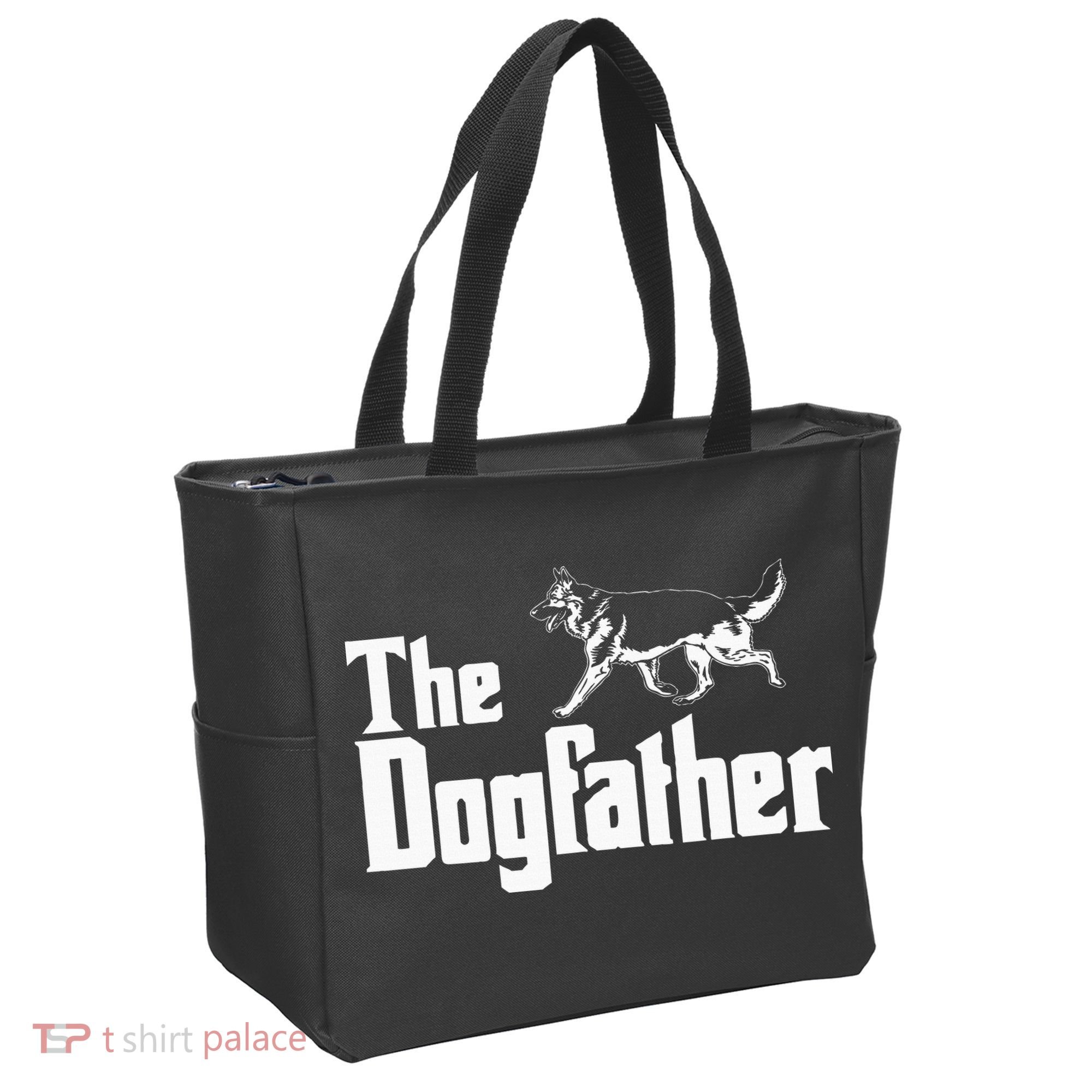 The Dogfather German Shepherd Funny Gift Tote Bag