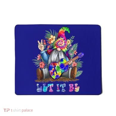 Tie Dye Gnome Peace Playing Guigifttar Hippie Gnome Colorful Gift Mousepad
