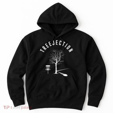 Tree Disc Golf Player Treejection Disc Golf Sports Hoodie