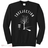 Tree Disc Golf Player Treejection Disc Golf Sports Sweatshirt thumb 0