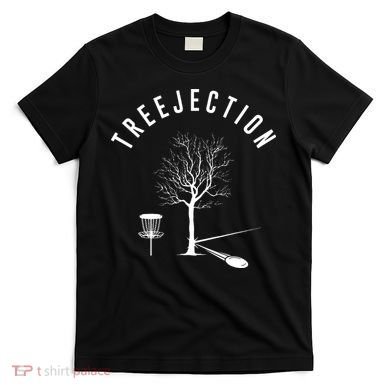 Tree Disc Golf Player Treejection Disc Golf Sports T-Shirt