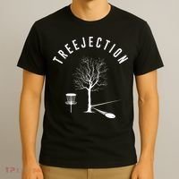Tree Disc Golf Player Treejection Disc Golf Sports T-Shirt thumb 3