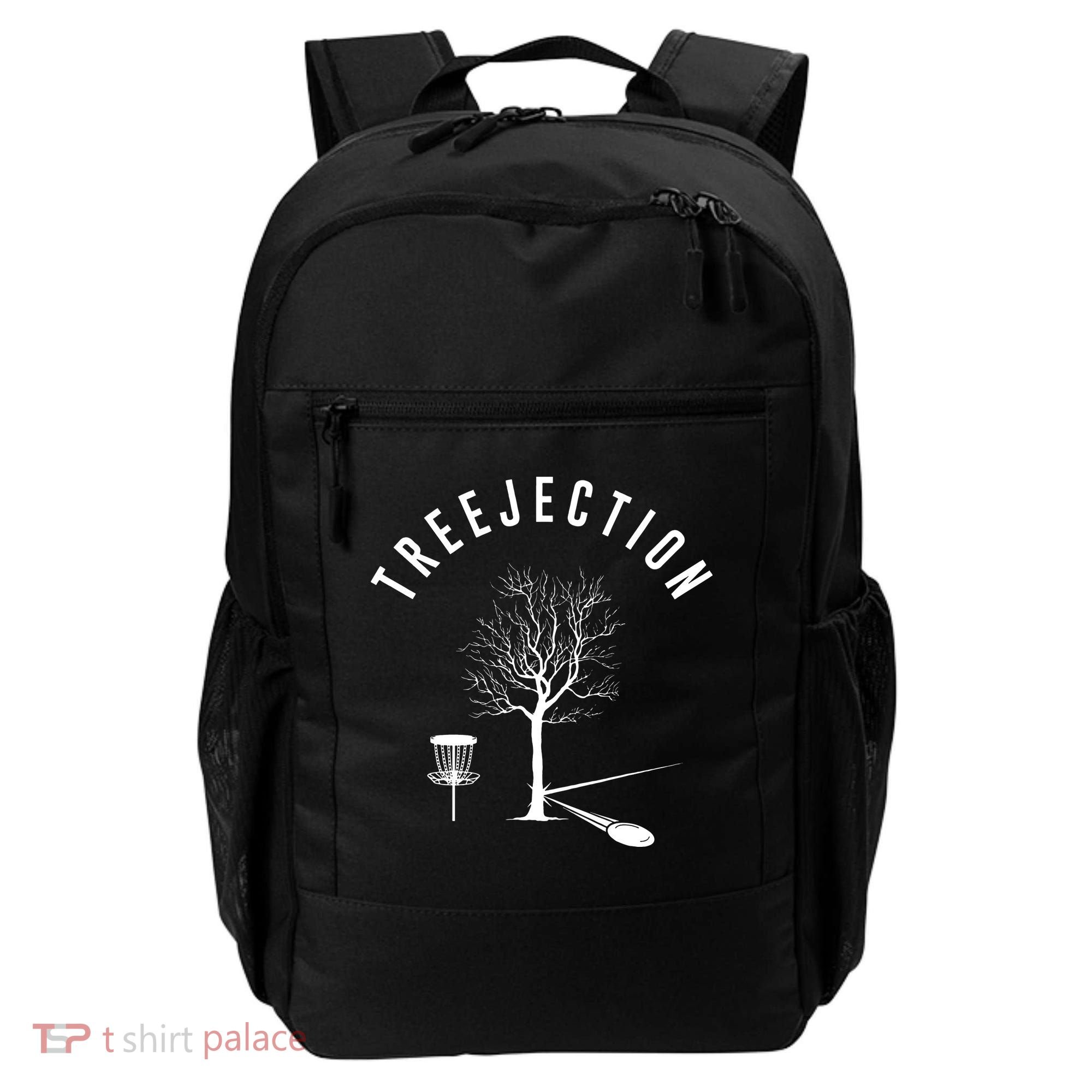 Tree Disc Golf Player Treejection Disc Golf Sports Backpack
