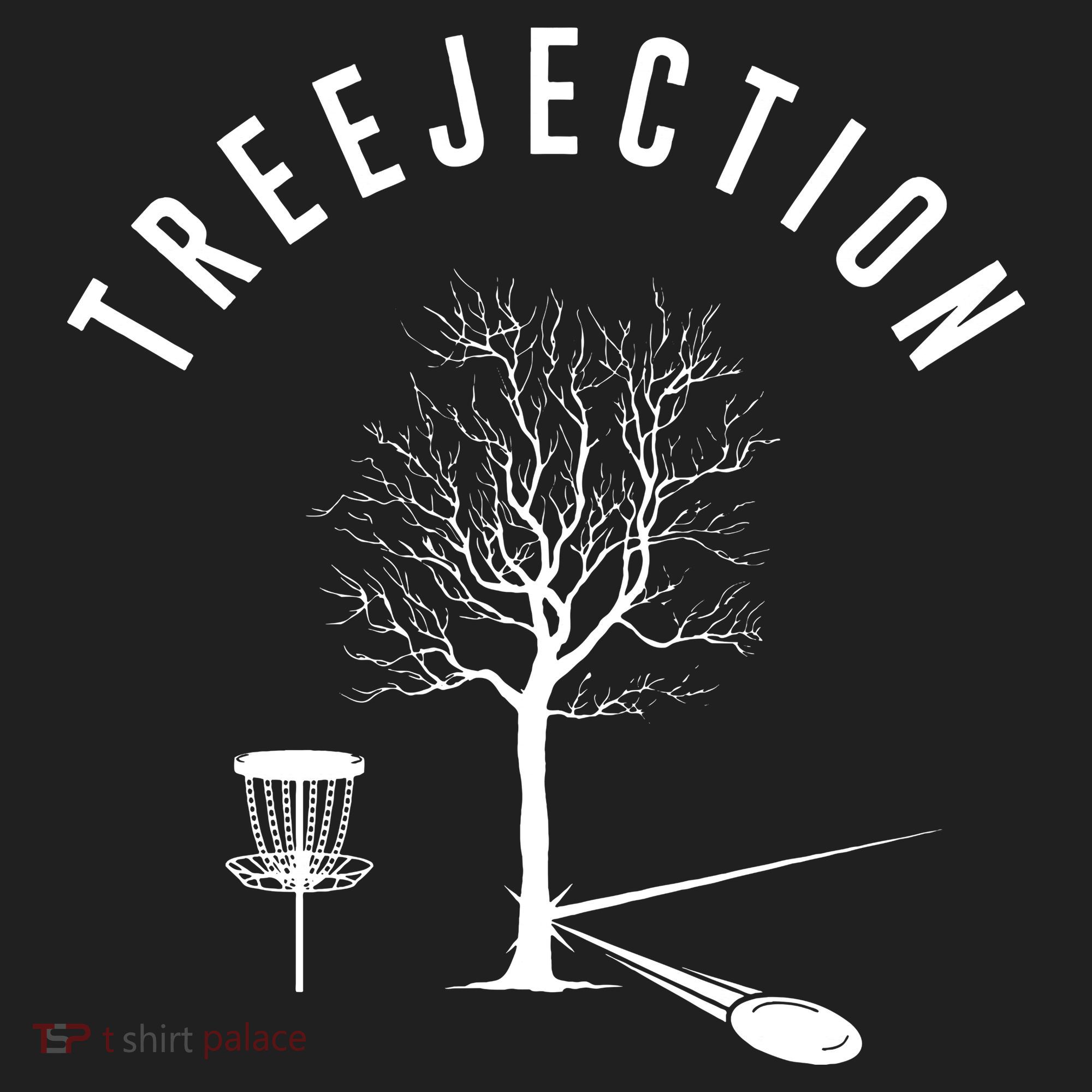 Tree Disc Golf Player Treejection Disc Golf Sports Tumbler