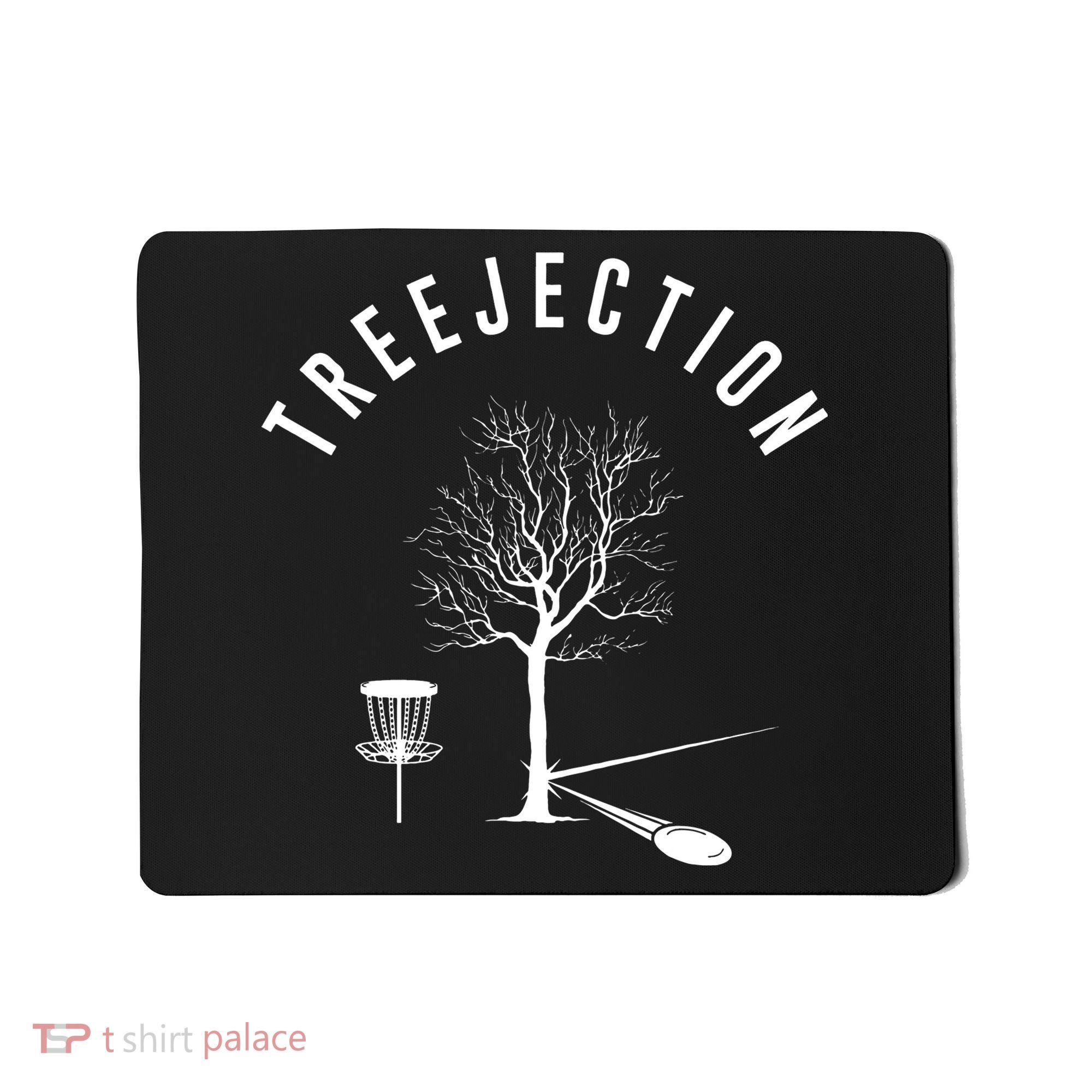 Tree Disc Golf Player Treejection Disc Golf Sports Mousepad