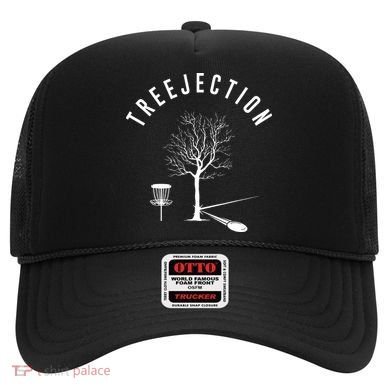 Tree Disc Golf Player Treejection Disc Golf Sports Hat