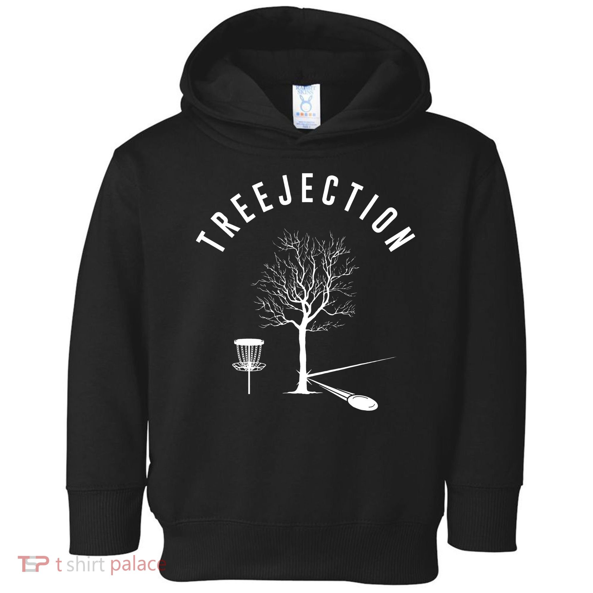 Tree Disc Golf Player Treejection Disc Golf Sports Toddler Hoodie