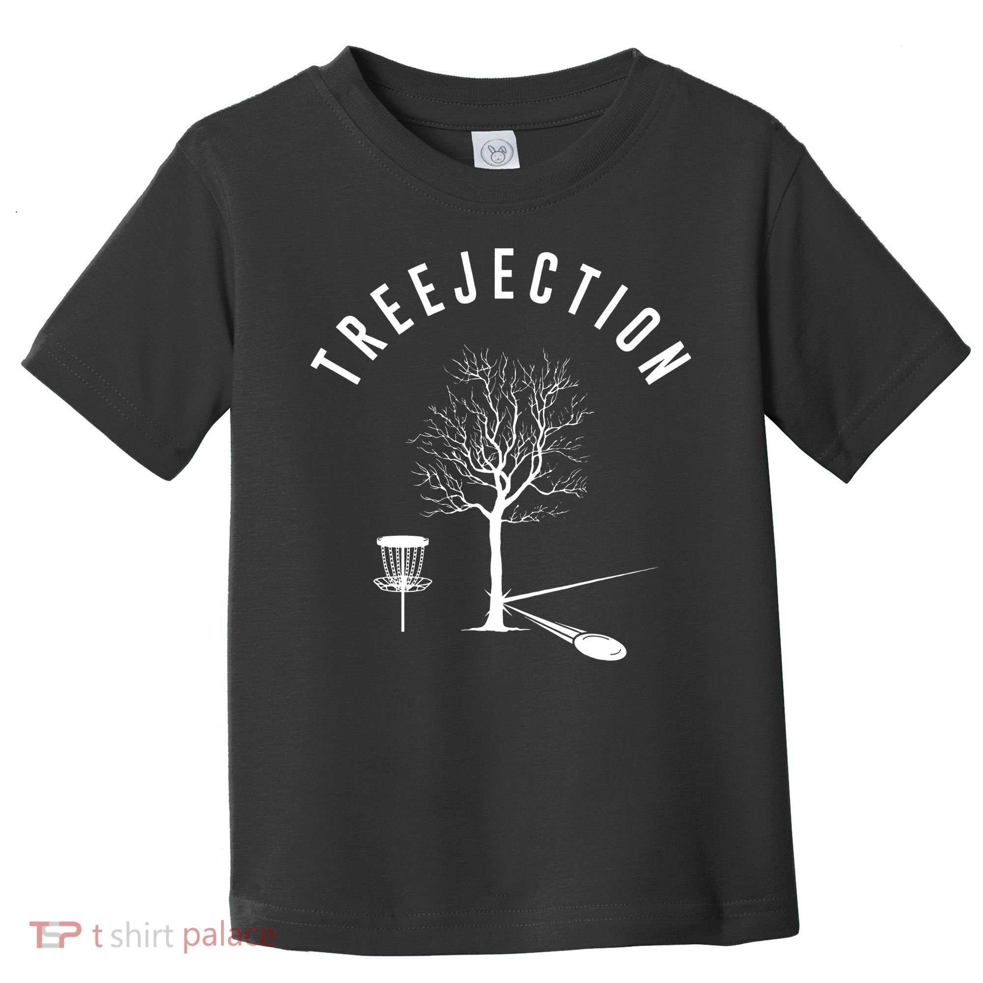 Tree Disc Golf Player Treejection Disc Golf Sports Toddler T-Shirt