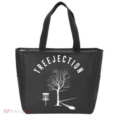 Tree Disc Golf Player Treejection Disc Golf Sports Tote Bag