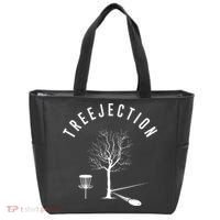 Tree Disc Golf Player Treejection Disc Golf Sports Tote Bag thumb 0