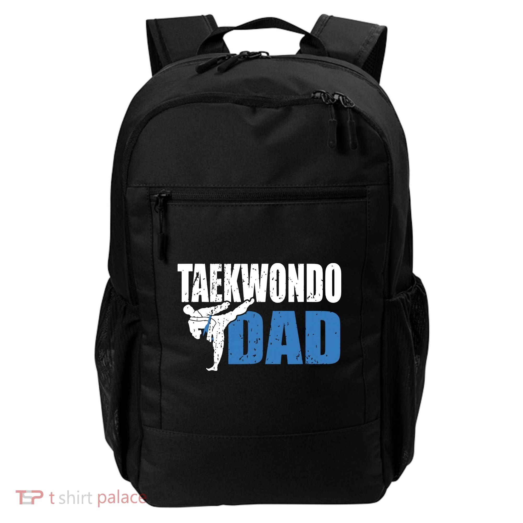 Taekwondo Dad Gift Idea Tae Cool Taekwondo Uniform Backpack