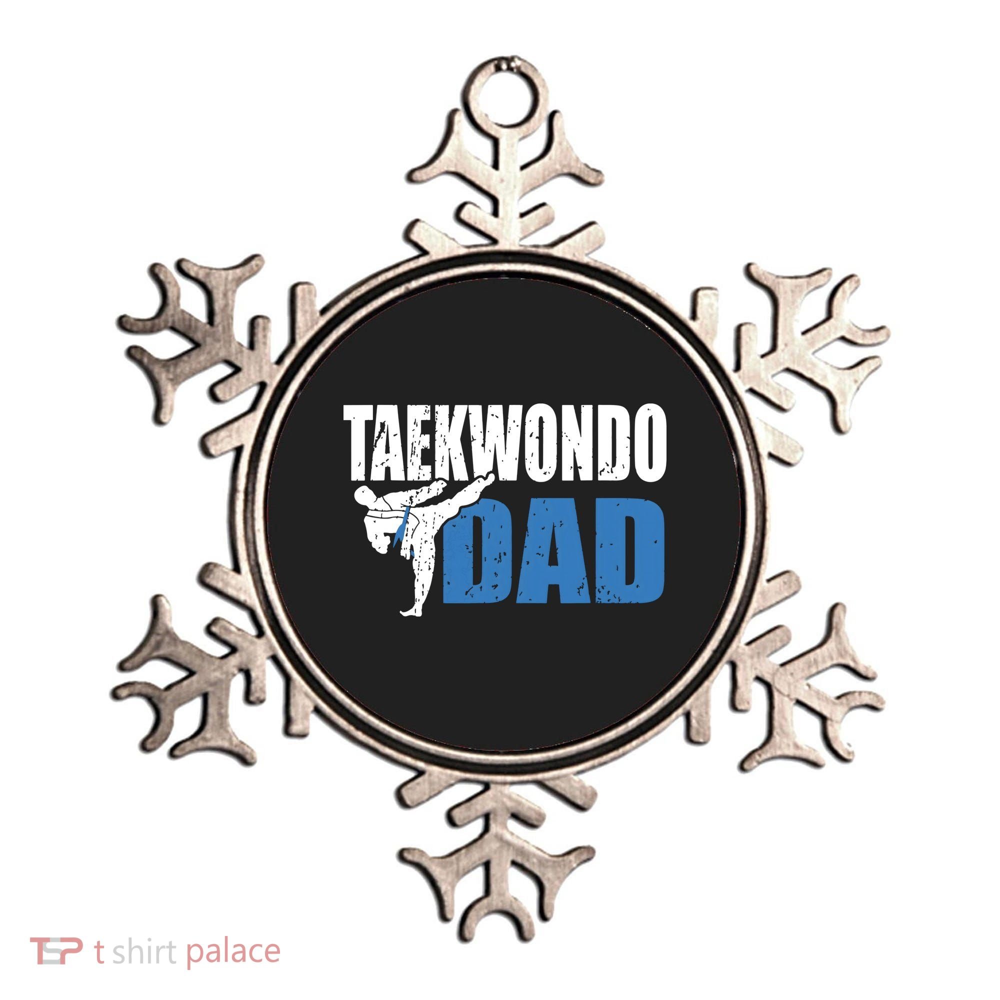 Taekwondo Dad Gift Idea Tae Cool Taekwondo Uniform Ornament
