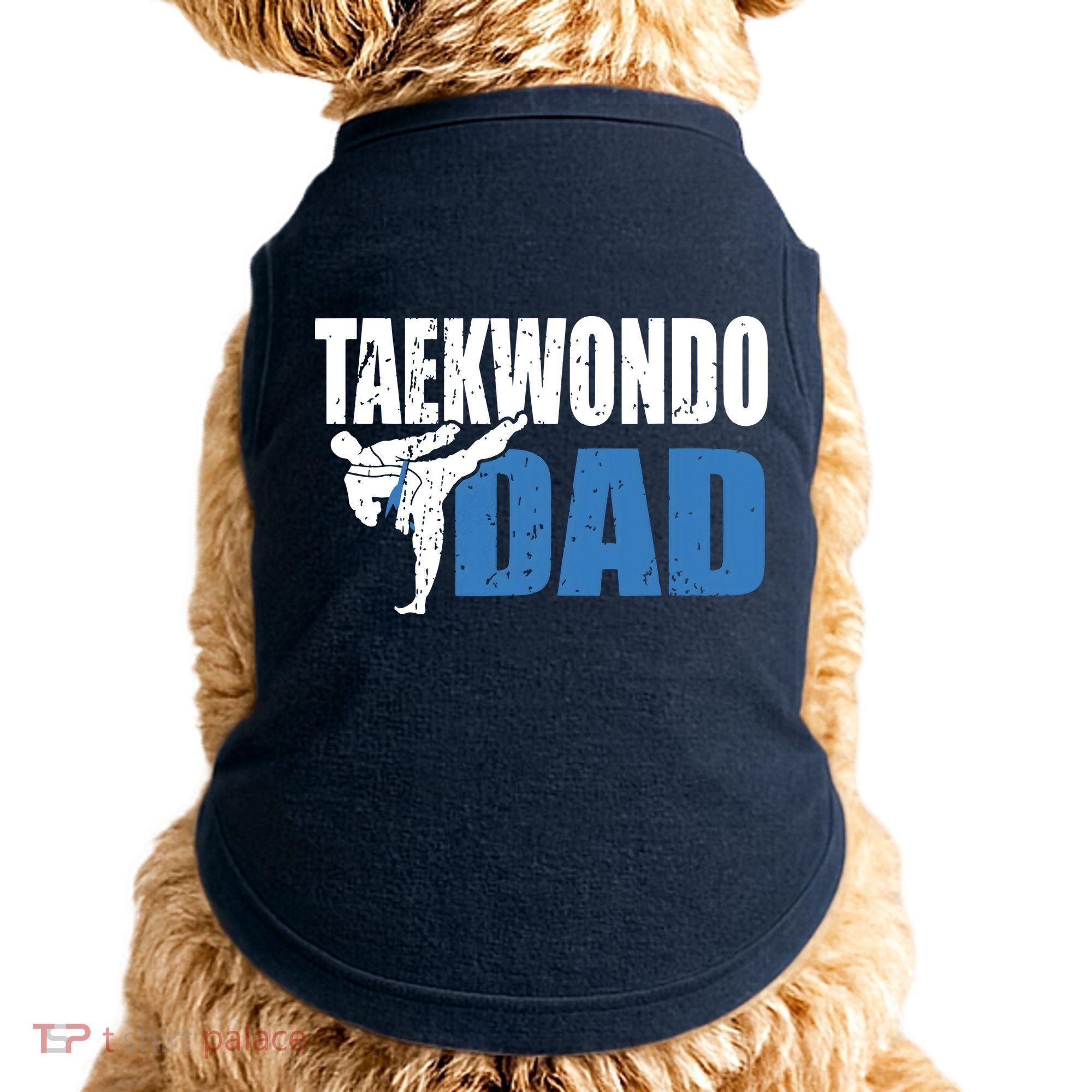 Taekwondo Dad Gift Idea Tae Cool Taekwondo Uniform Doggie Tank