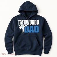 Taekwondo Dad Gift Idea Tae Cool Taekwondo Uniform Hoodie thumb 0