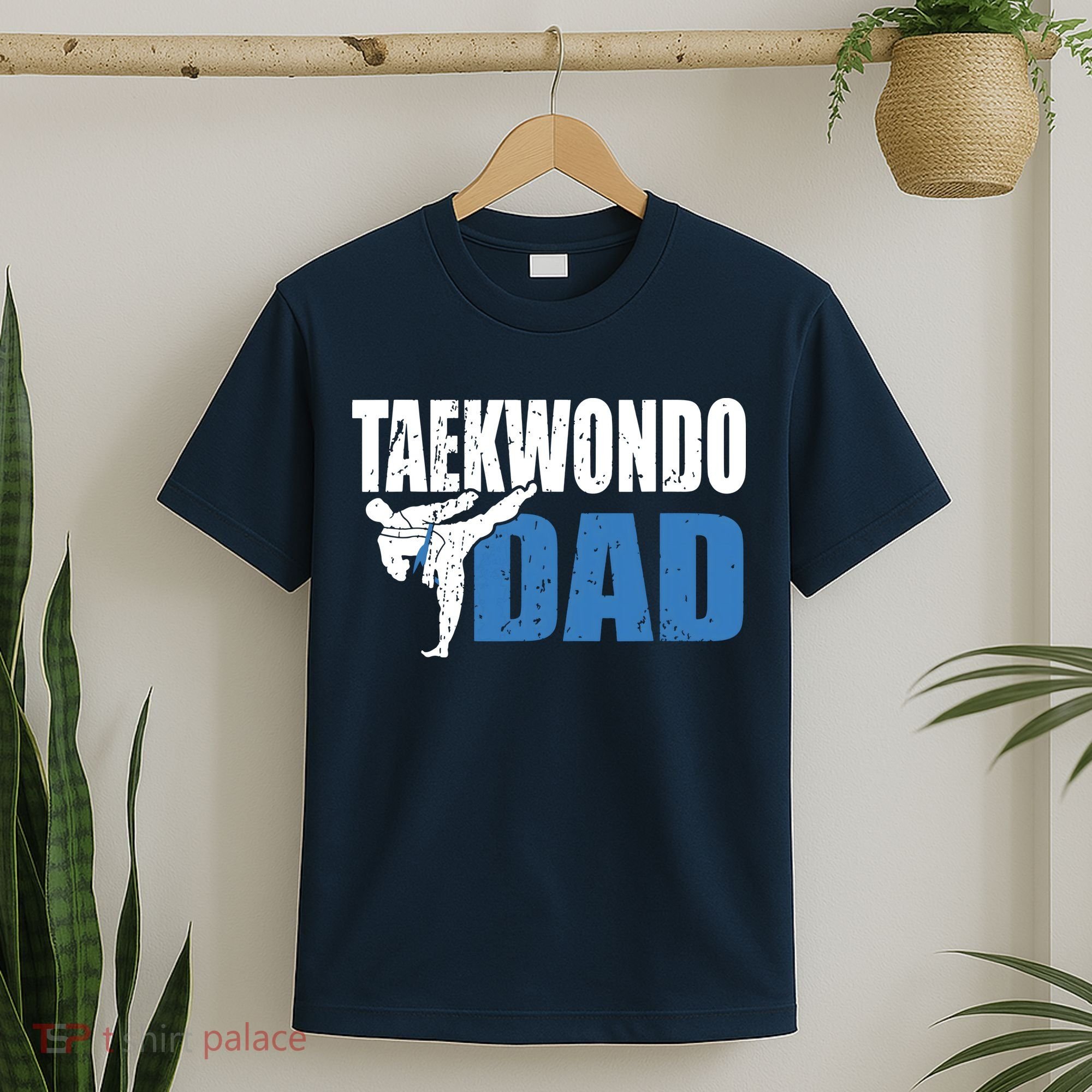 Taekwondo Dad Gift Idea Tae Cool Taekwondo Uniform T-Shirt