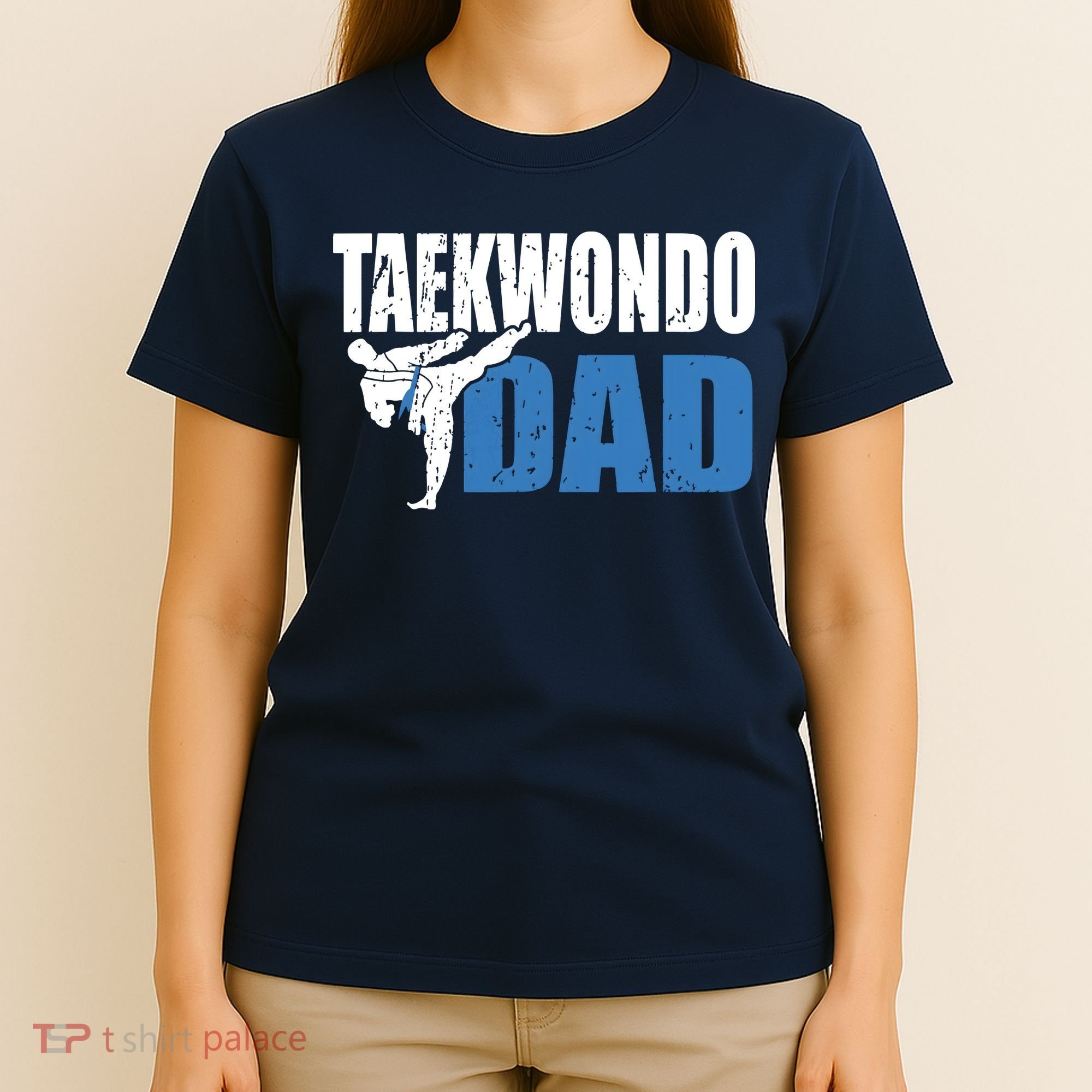 Taekwondo Dad Gift Idea Tae Cool Taekwondo Uniform T-Shirt