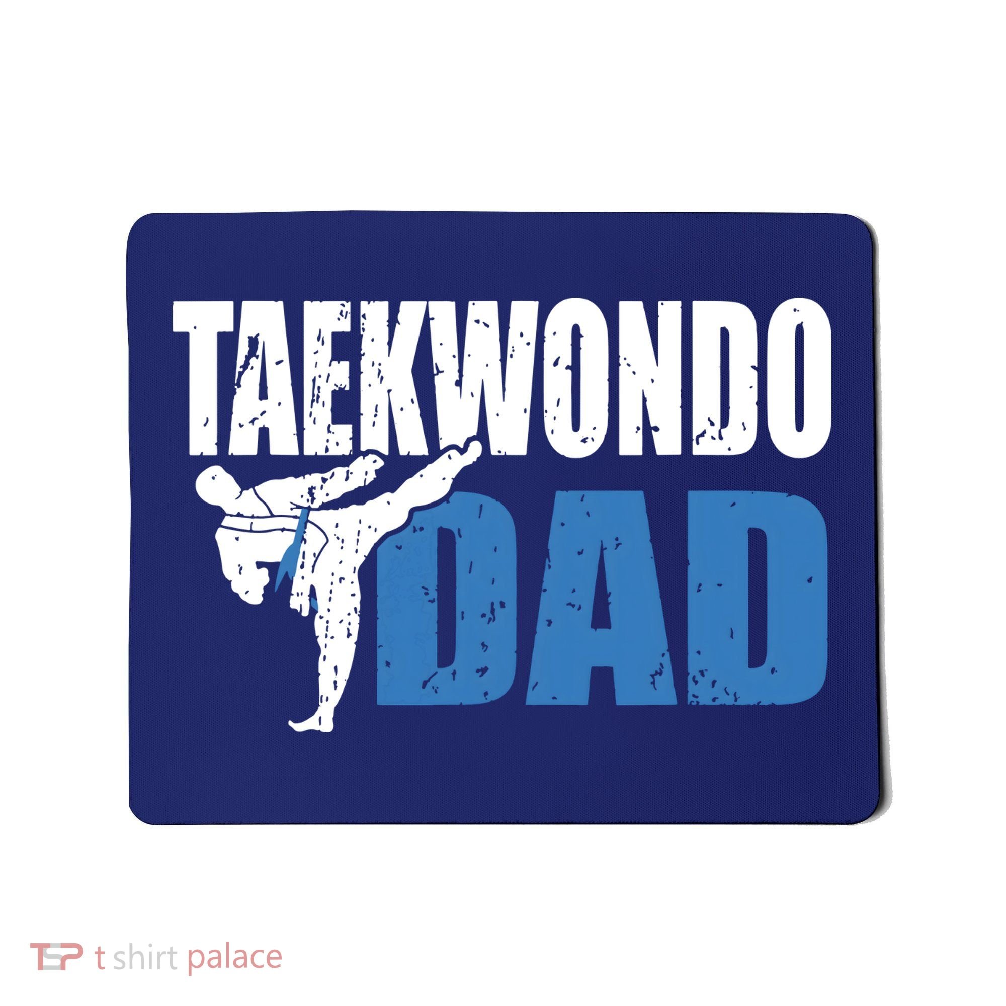 Taekwondo Dad Gift Idea Tae Cool Taekwondo Uniform Mousepad