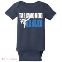 Taekwondo Dad Gift Idea Tae Cool Taekwondo Uniform Baby Bodysuit thumb 0
