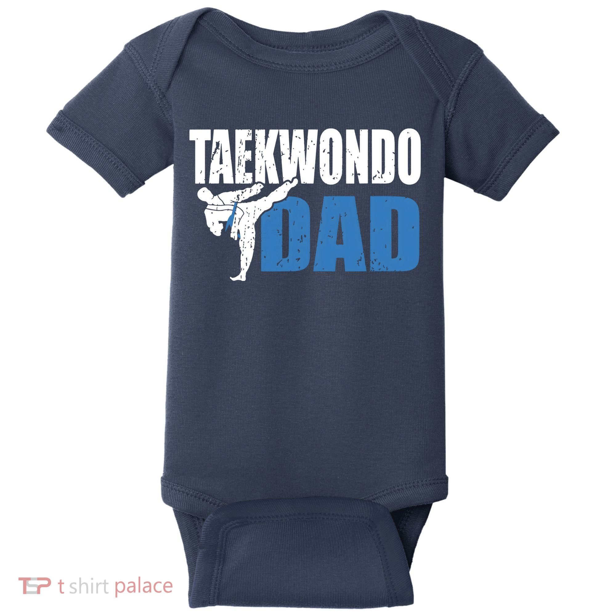 Taekwondo Dad Gift Idea Tae Cool Taekwondo Uniform Baby Bodysuit
