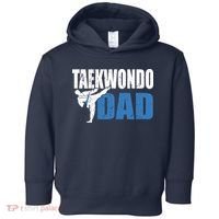 Taekwondo Dad Gift Idea Tae Cool Taekwondo Uniform Toddler Hoodie thumb 0