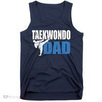 Taekwondo Dad Gift Idea Tae Cool Taekwondo Uniform Tank Top thumb 0