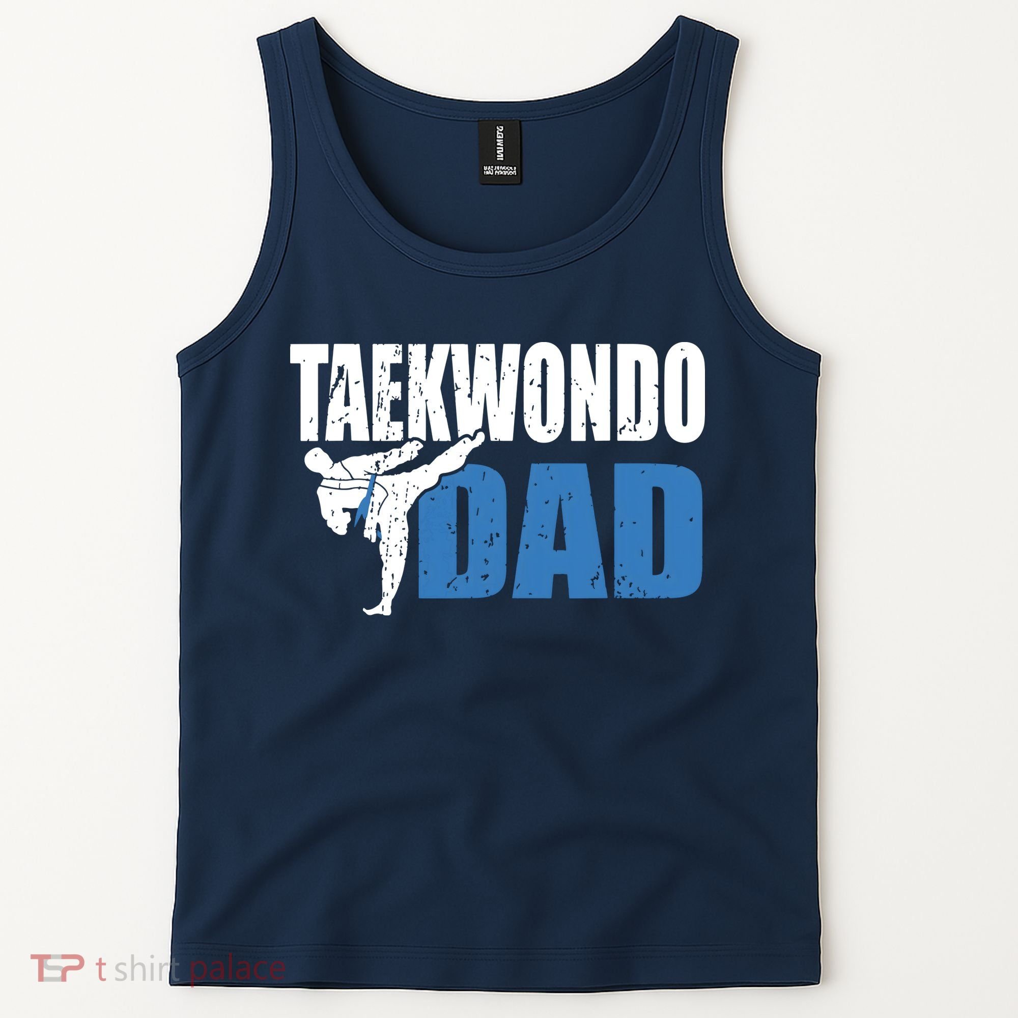 Taekwondo Dad Gift Idea Tae Cool Taekwondo Uniform Tank Top