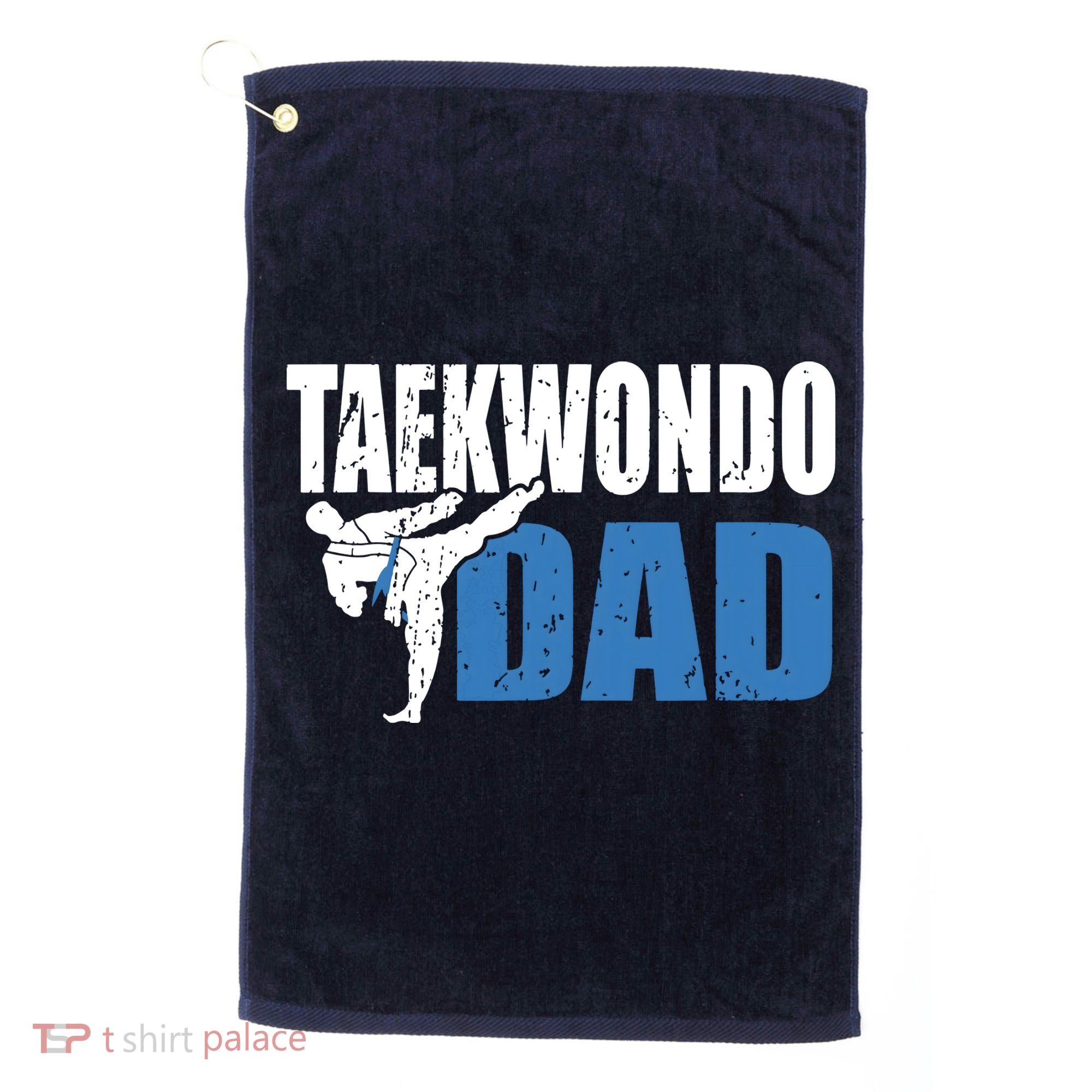 Taekwondo Dad Gift Idea Tae Cool Taekwondo Uniform Golf Towel