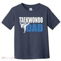 Taekwondo Dad Gift Idea Tae Cool Taekwondo Uniform Toddler T-Shirt thumb 0