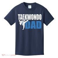 Taekwondo Dad Gift Idea Tae Cool Taekwondo Uniform Kids T-Shirt thumb 0