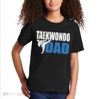 Taekwondo Dad Gift Idea Tae Cool Taekwondo Uniform Kids T-Shirt thumb 2