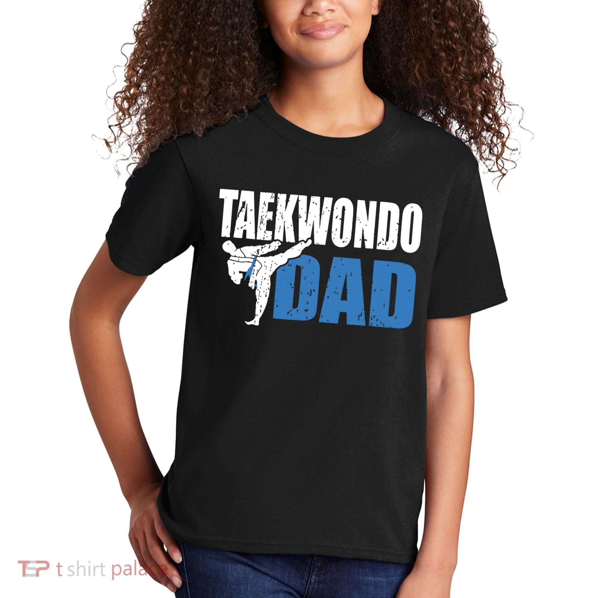 Taekwondo Dad Gift Idea Tae Cool Taekwondo Uniform Kids T-Shirt