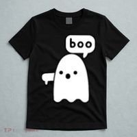 Thumbs Down Ghost Screaming Boo Disapproval Ghost Halloween T-Shirt thumb 5