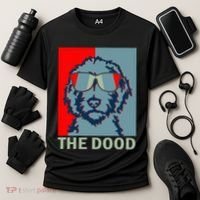 The Dood Goldendoodle Doodle Dad Cooling Performance Crew T-Shirt thumb 3