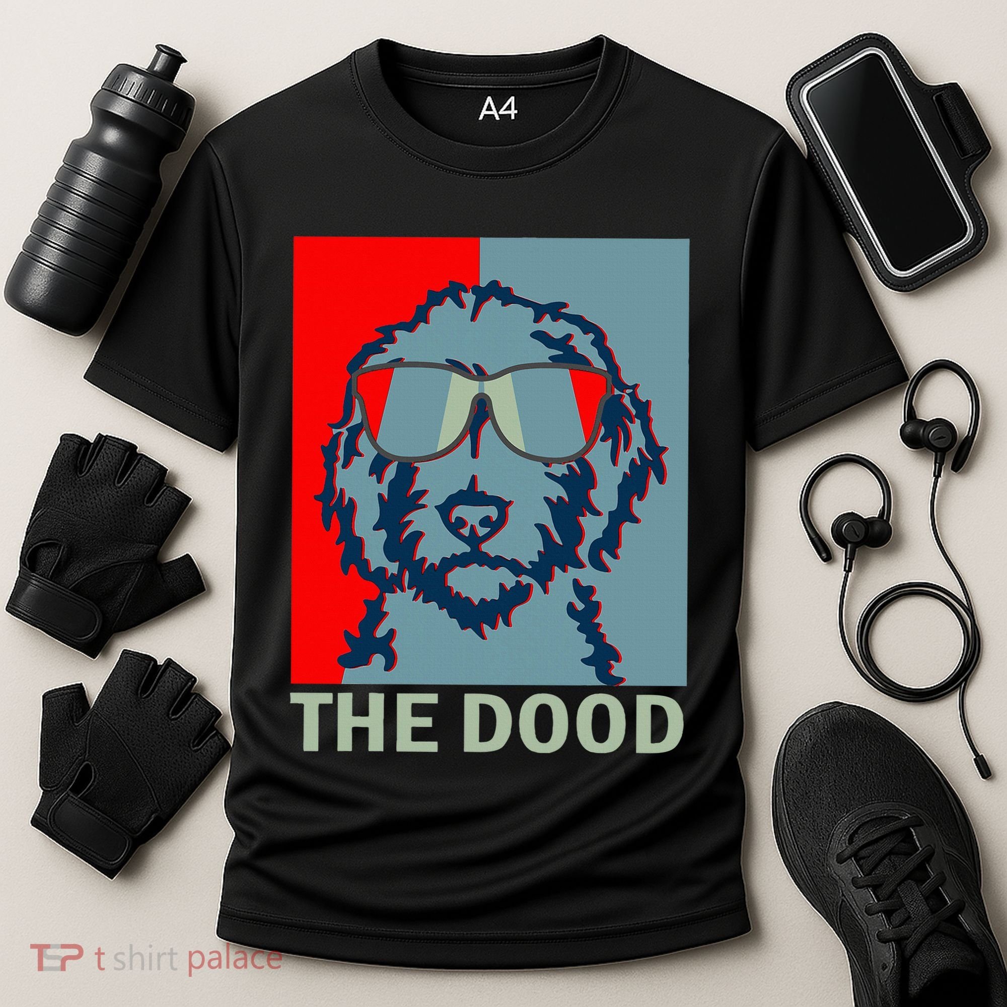 The Dood Goldendoodle Doodle Dad Cooling Performance Crew T-Shirt