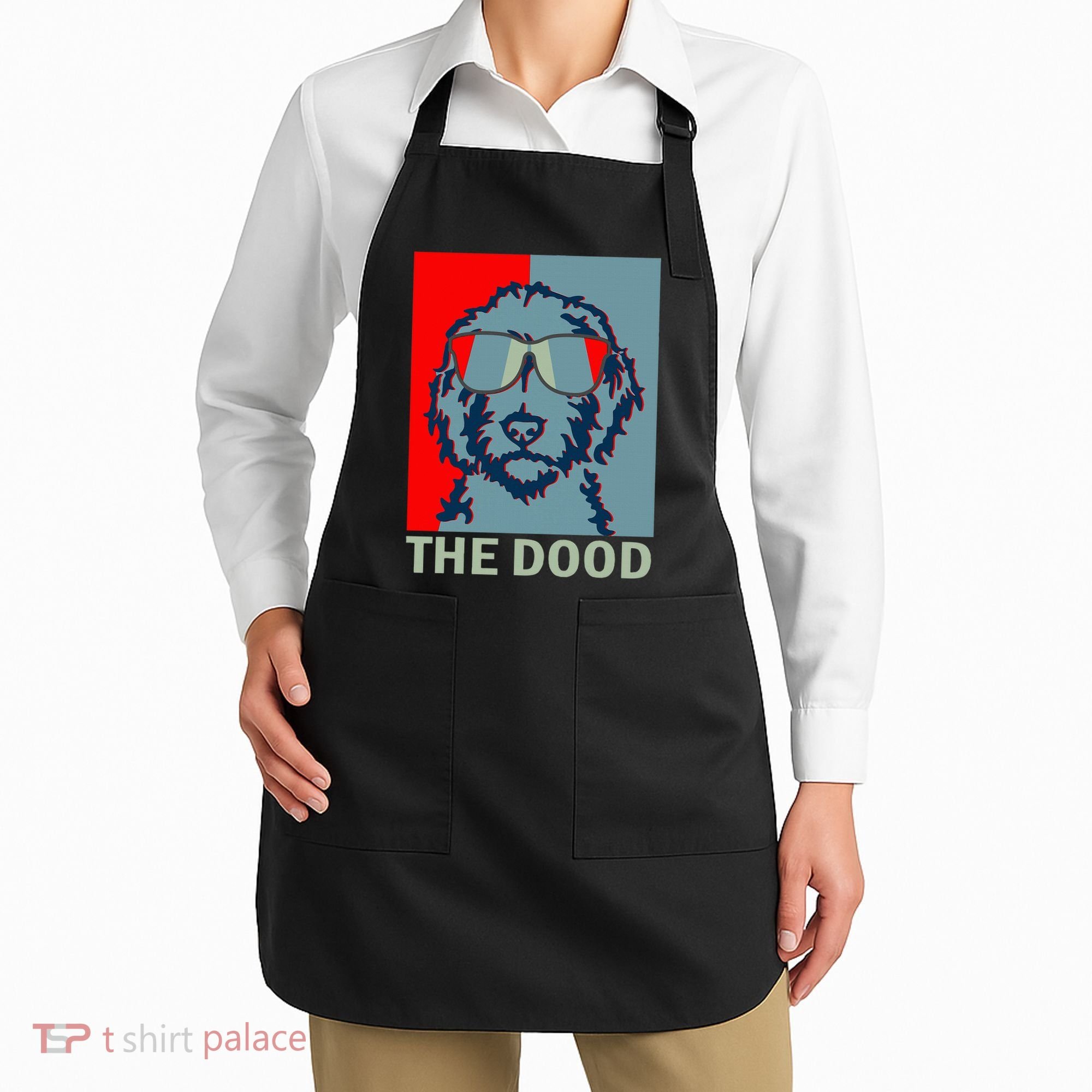 The Dood Goldendoodle Doodle Dad Apron