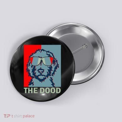 The Dood Goldendoodle Doodle Dad Button