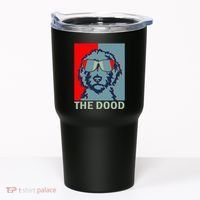 The Dood Goldendoodle Doodle Dad Tumbler thumb 0