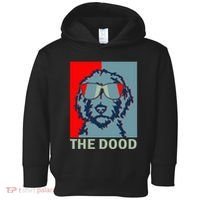 The Dood Goldendoodle Doodle Dad Toddler Hoodie thumb 0