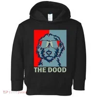 The Dood Goldendoodle Doodle Dad Toddler Hoodie thumb 0