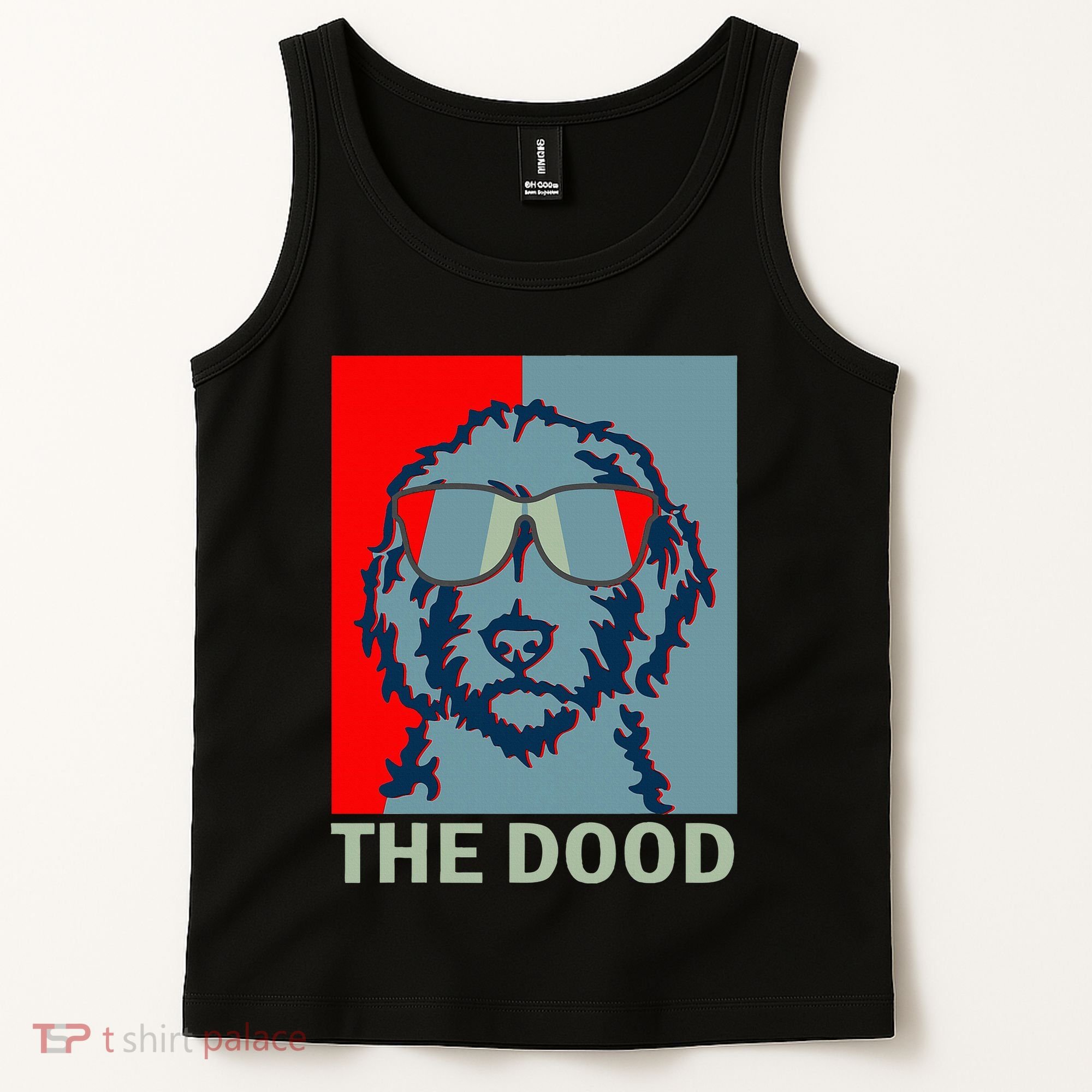 The Dood Goldendoodle Doodle Dad Tank Top