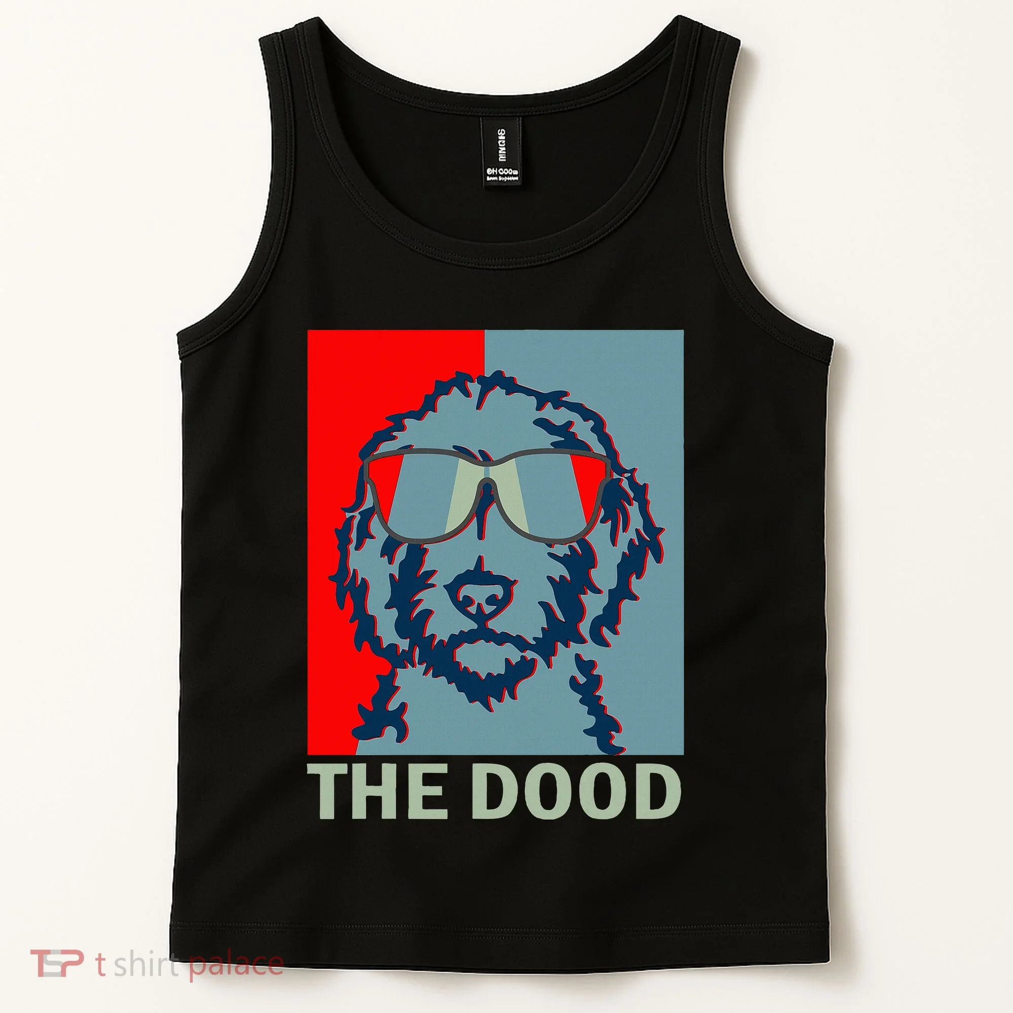The Dood Goldendoodle Doodle Dad Tank Top