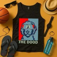 The Dood Goldendoodle Doodle Dad Tank Top thumb 4