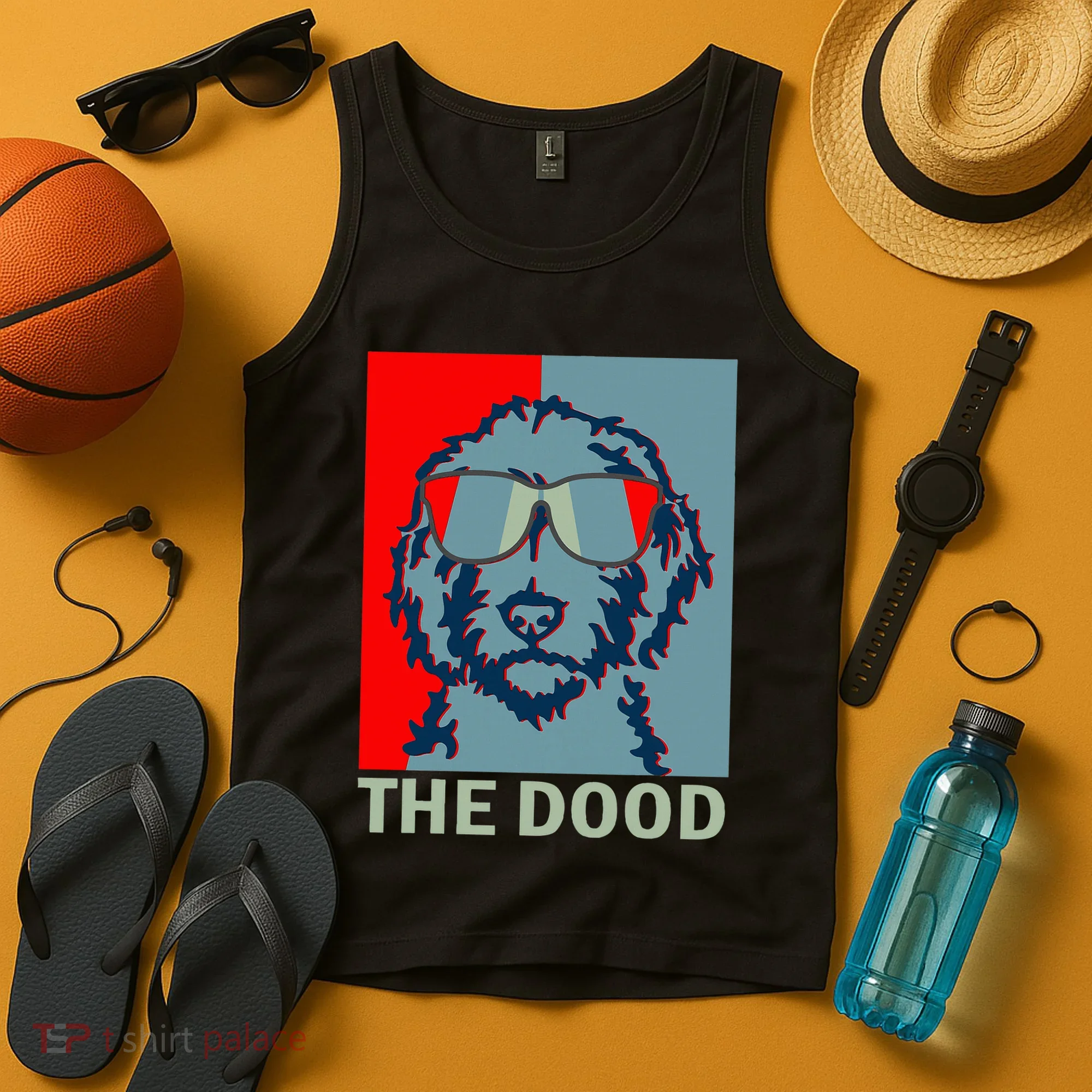 The Dood Goldendoodle Doodle Dad Tank Top