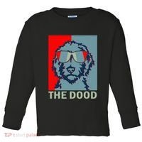 The Dood Goldendoodle Doodle Dad Toddler Long Sleeve Shirt thumb 0