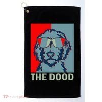 The Dood Goldendoodle Doodle Dad Golf Towel thumb 0