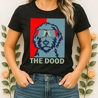 The Dood Goldendoodle Doodle Dad Women's T-Shirt thumb 2
