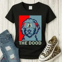 The Dood Goldendoodle Doodle Dad Women's T-Shirt thumb 3