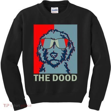 The Dood Goldendoodle Doodle Dad Kids Sweatshirt