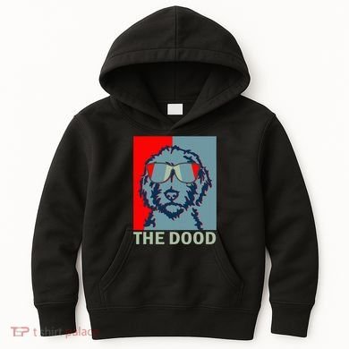 The Dood Goldendoodle Doodle Dad Kids Hoodie